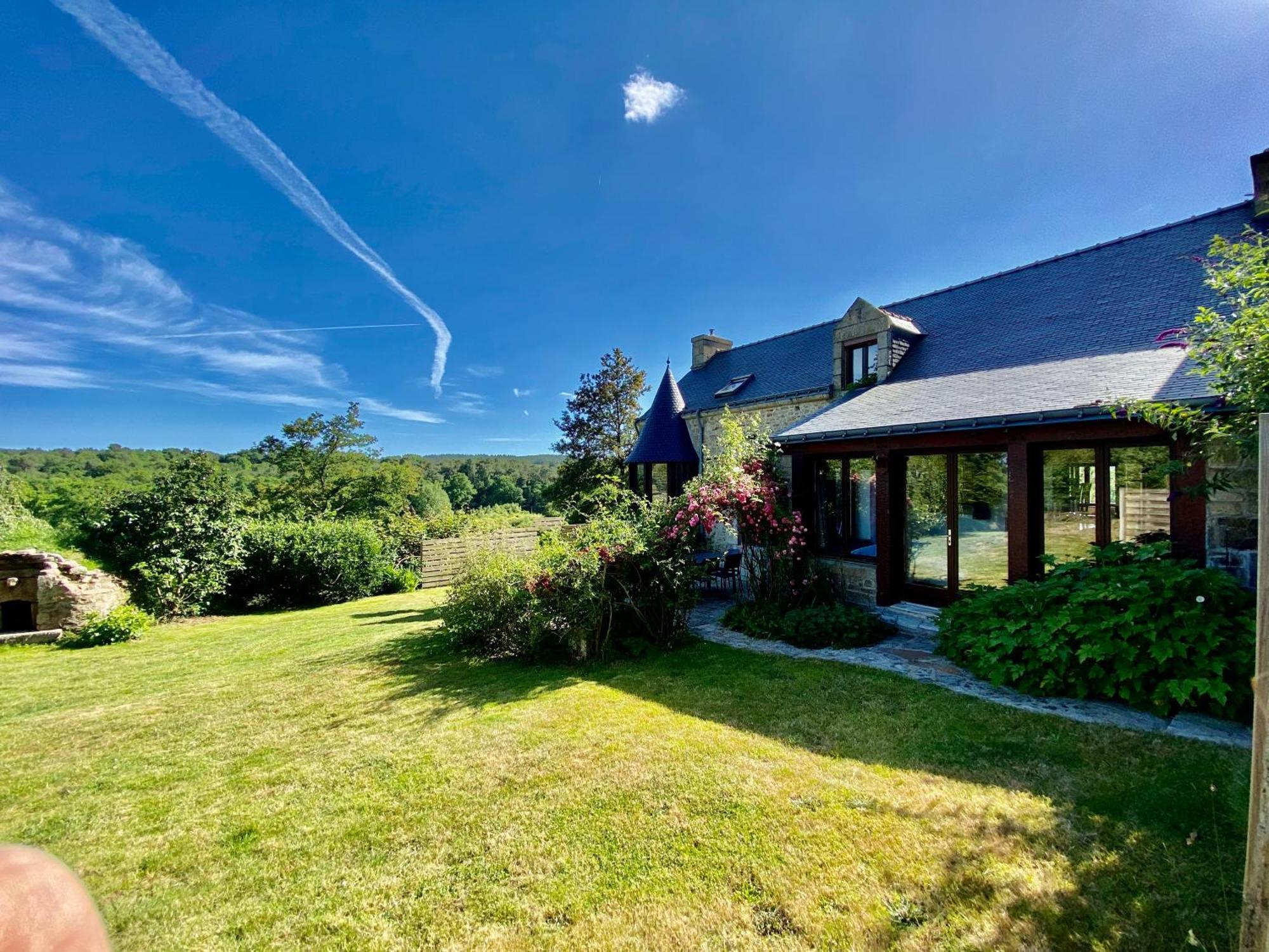 Gasthaus Domaine De Lann Kerhuerh La Chapelle-Neuve  Exterior foto